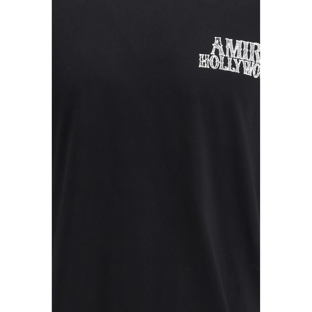 Amiri Black Cotton T-Shirt