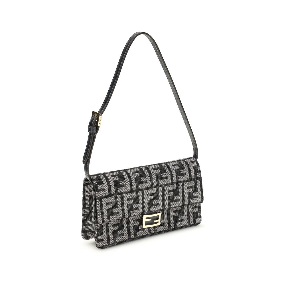 Fendi Blue Cotton Wallet