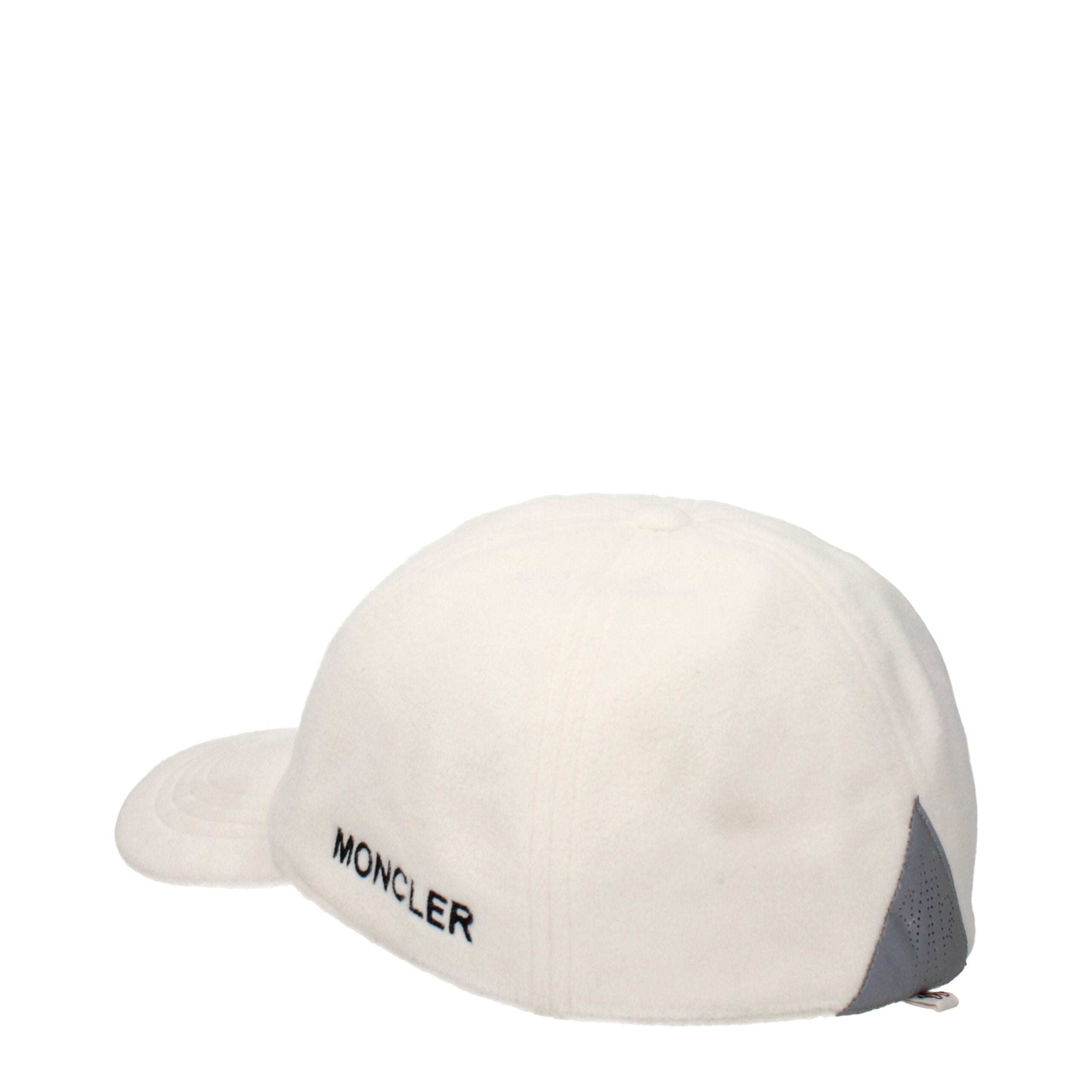 Moncler White Polyester Cap (Baseball Hat)