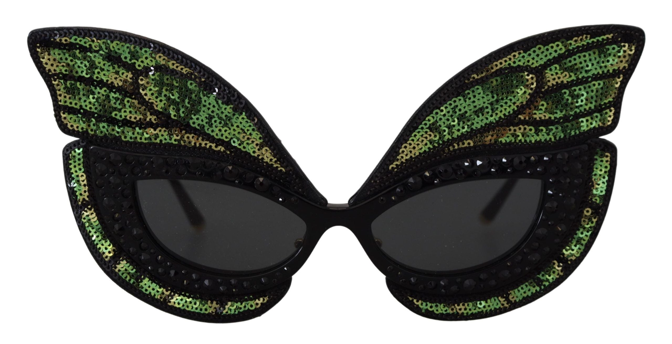Exquisite Sequined Butterfly Sunglasses