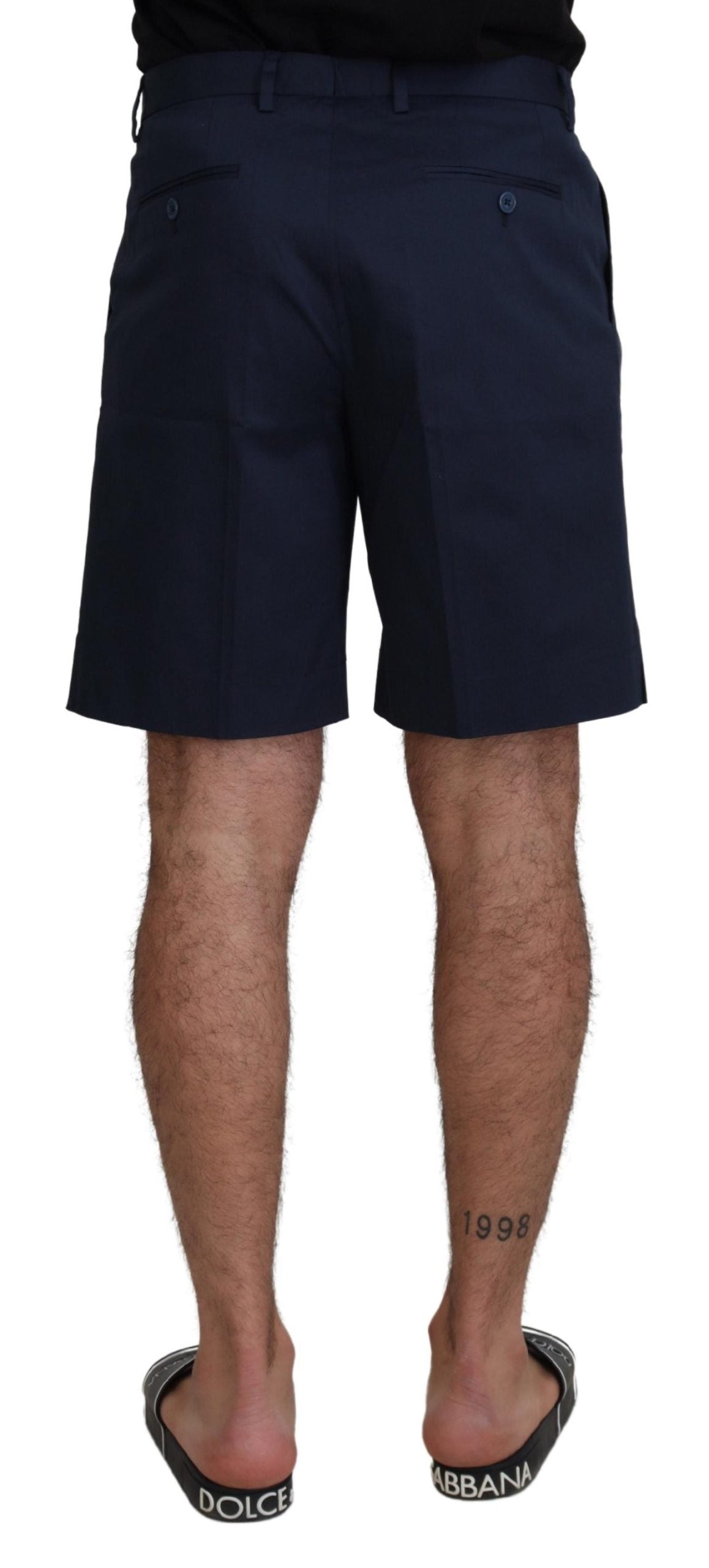 Elegant Blue Chino Shorts
