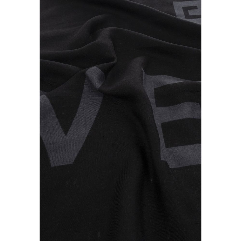 Givenchy Black Cashmere Scarf
