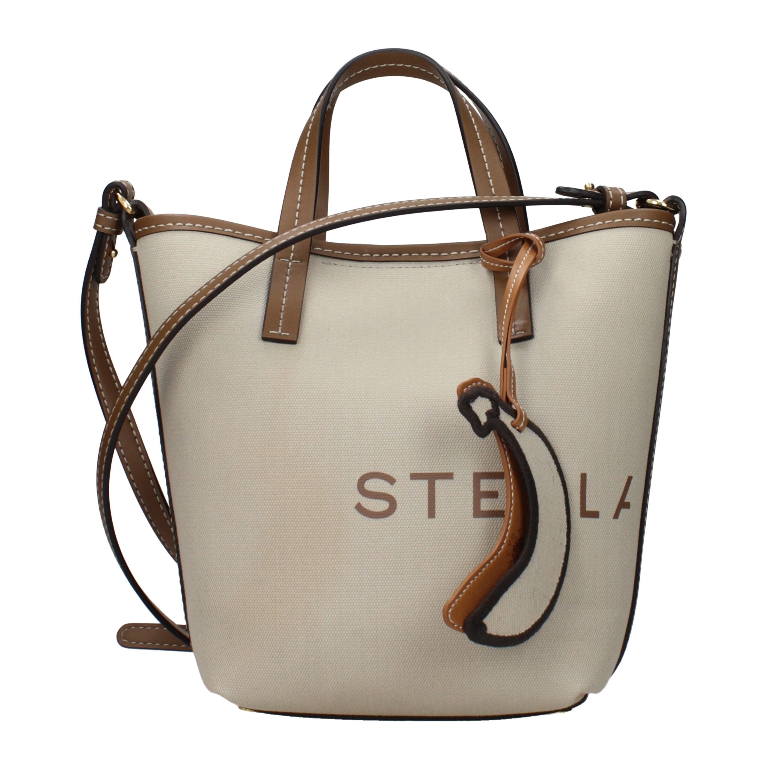 Stella McCartney Beige Fabric Handbag
