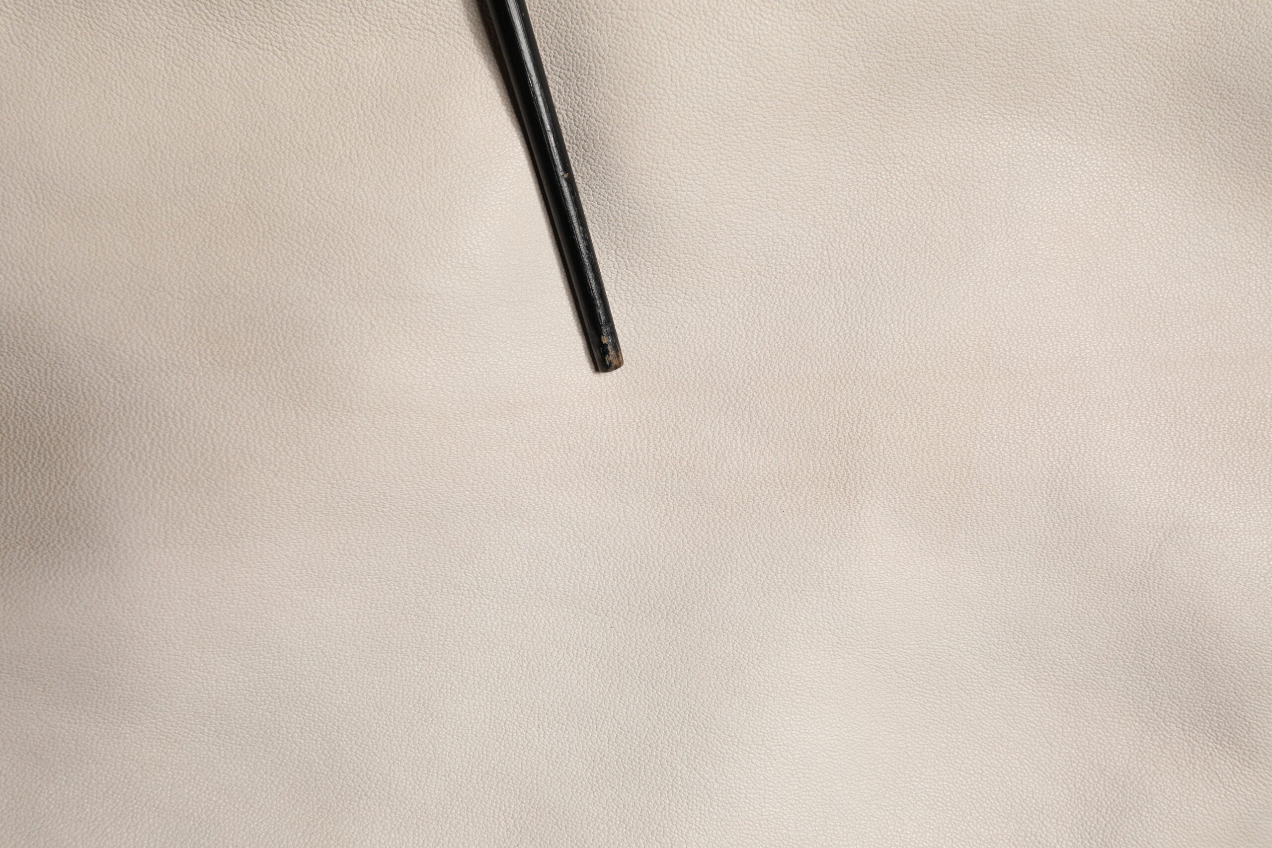 Dolce & Gabbana Beige Leather Button Down Men Casual Shirt