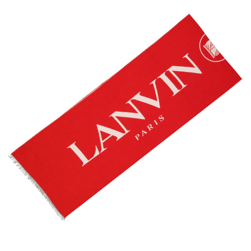 Lanvin Multicolor Silk Scarf