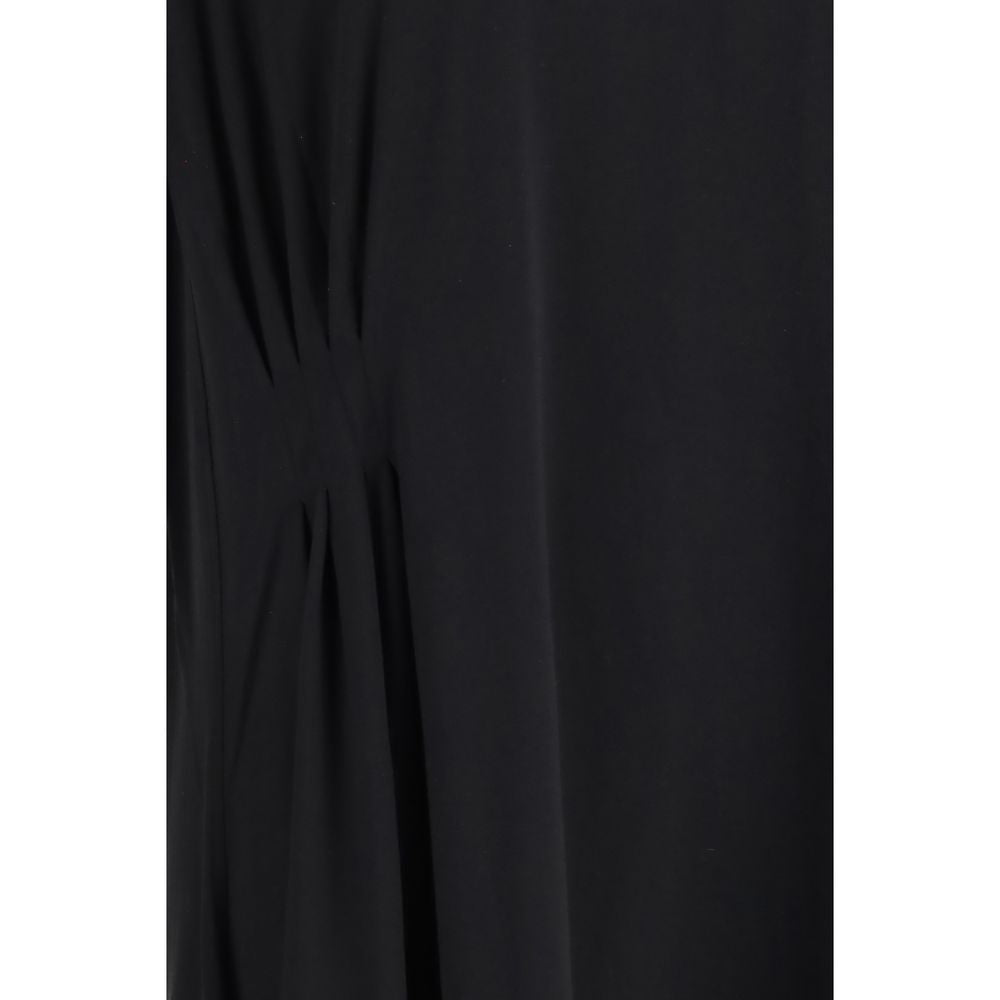 Loulou De Saison Black Cotton Casual Dress