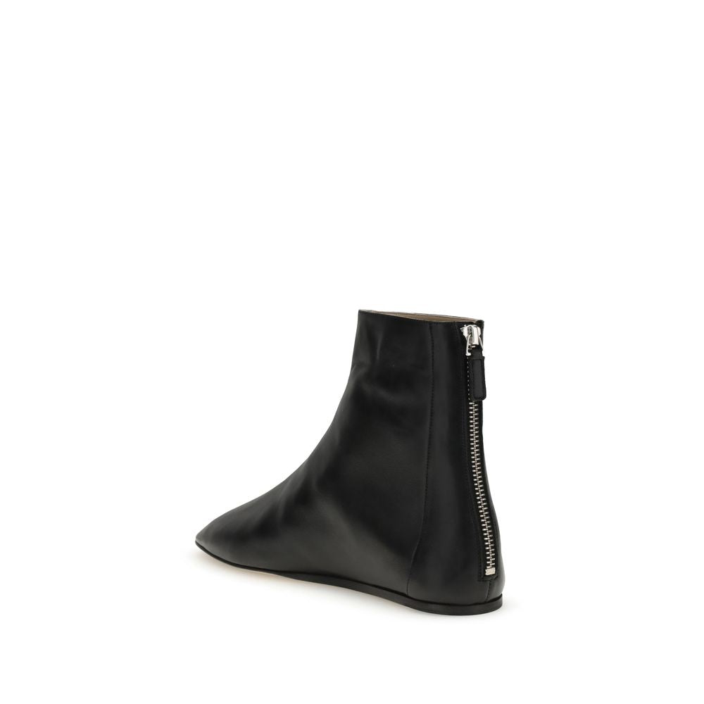 Le Monde Béryl Black Lamb Ovis Aries Aries Ankle Boots