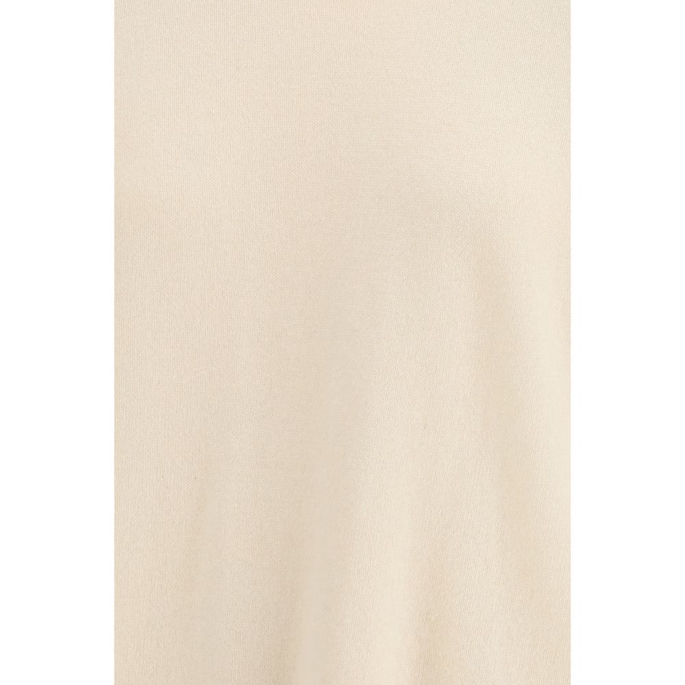Allude Cream Cashmere Cashmere Sweater