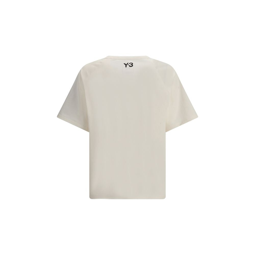 Y-3 Cream Cotton Sportswear