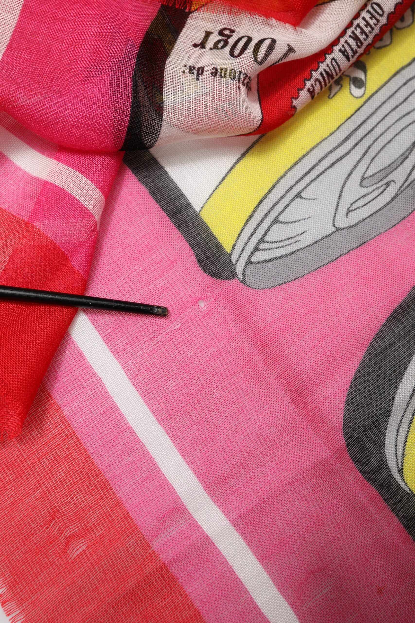 Dolce & Gabbana Pink DG Amore Print Neck Square Shawl 140cm x 135cm  Scarf