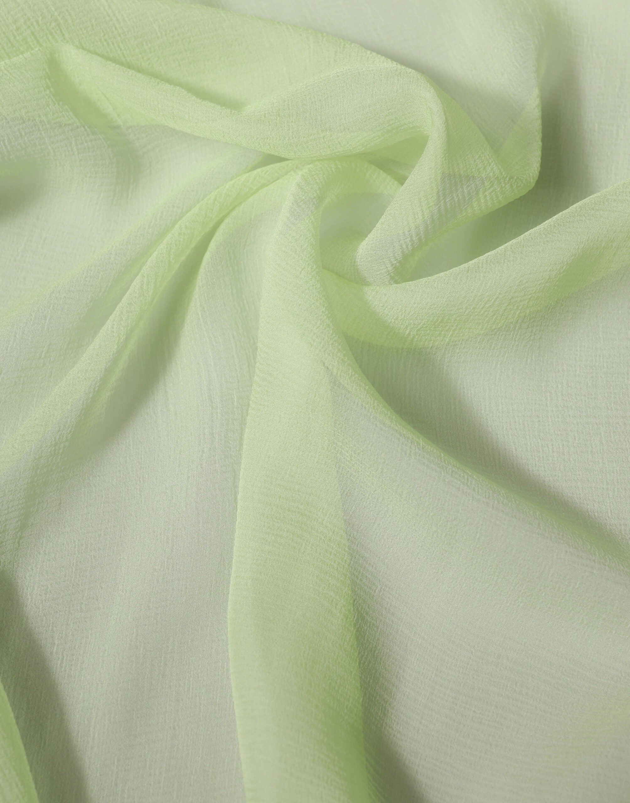 Dolce & Gabbana Light Green Silk Neck Wrap Stole 200cm x 134cm Scarf