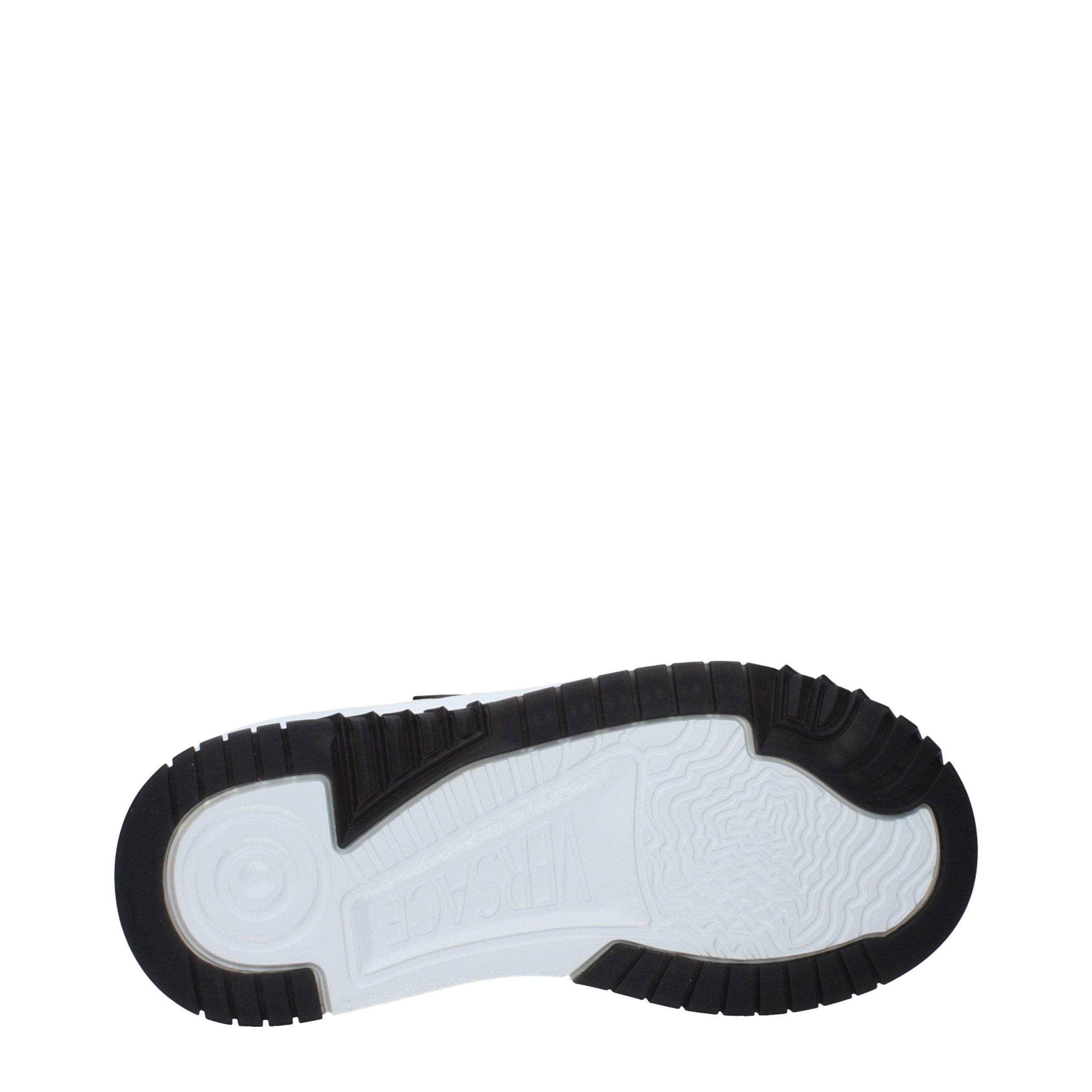 Versace White Leather Low Top Sneakers