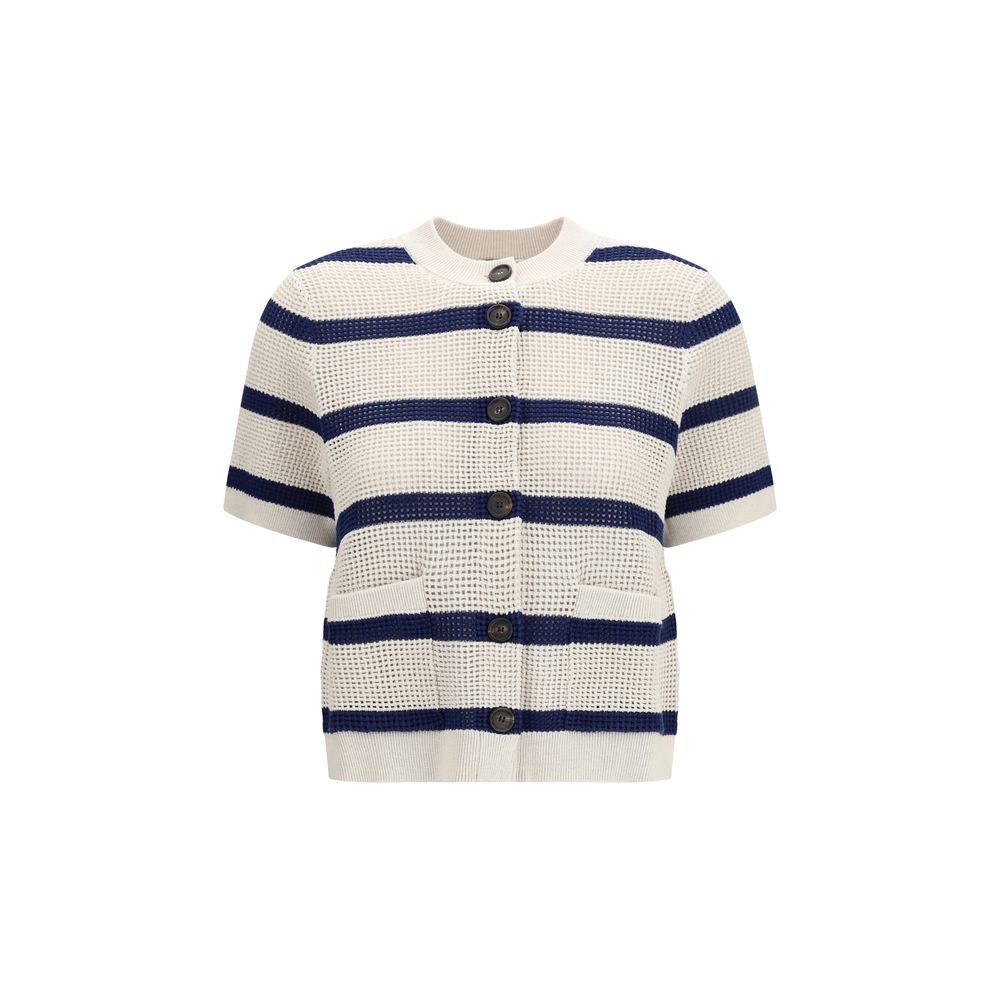 Brunello Cucinelli Multicolor Cotton Cardigan