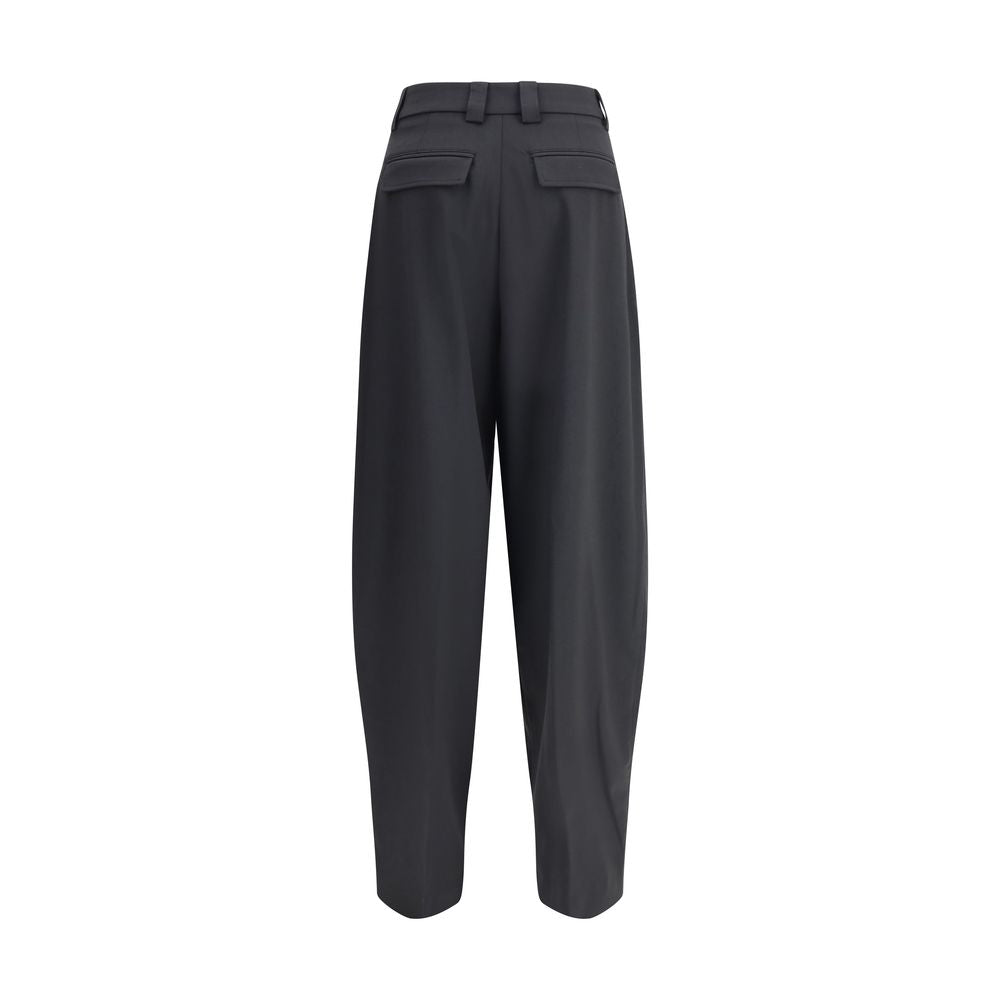 The Latest Black Polyester Casual Pants
