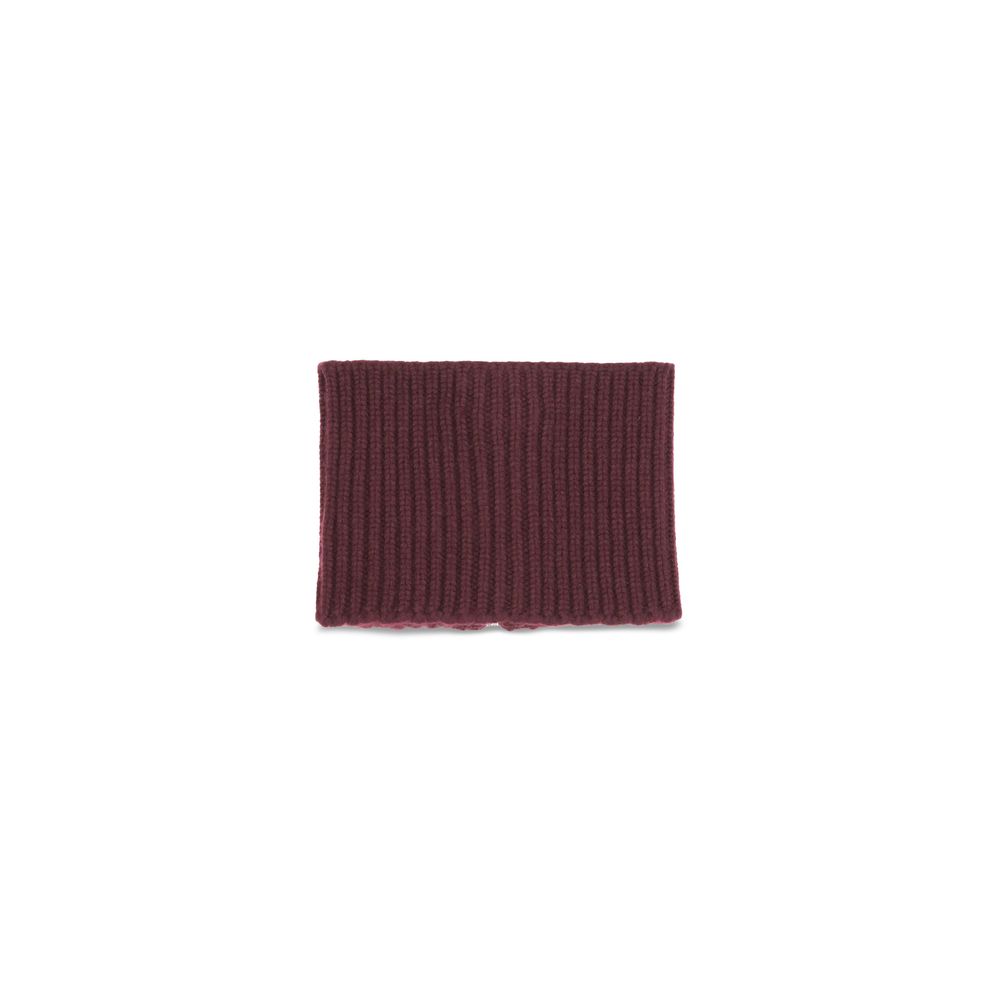 SA SU PHI Bordeaux Cashmere Scarf