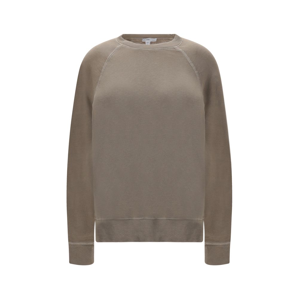 James Perse Beige Cotton Sweatshirt