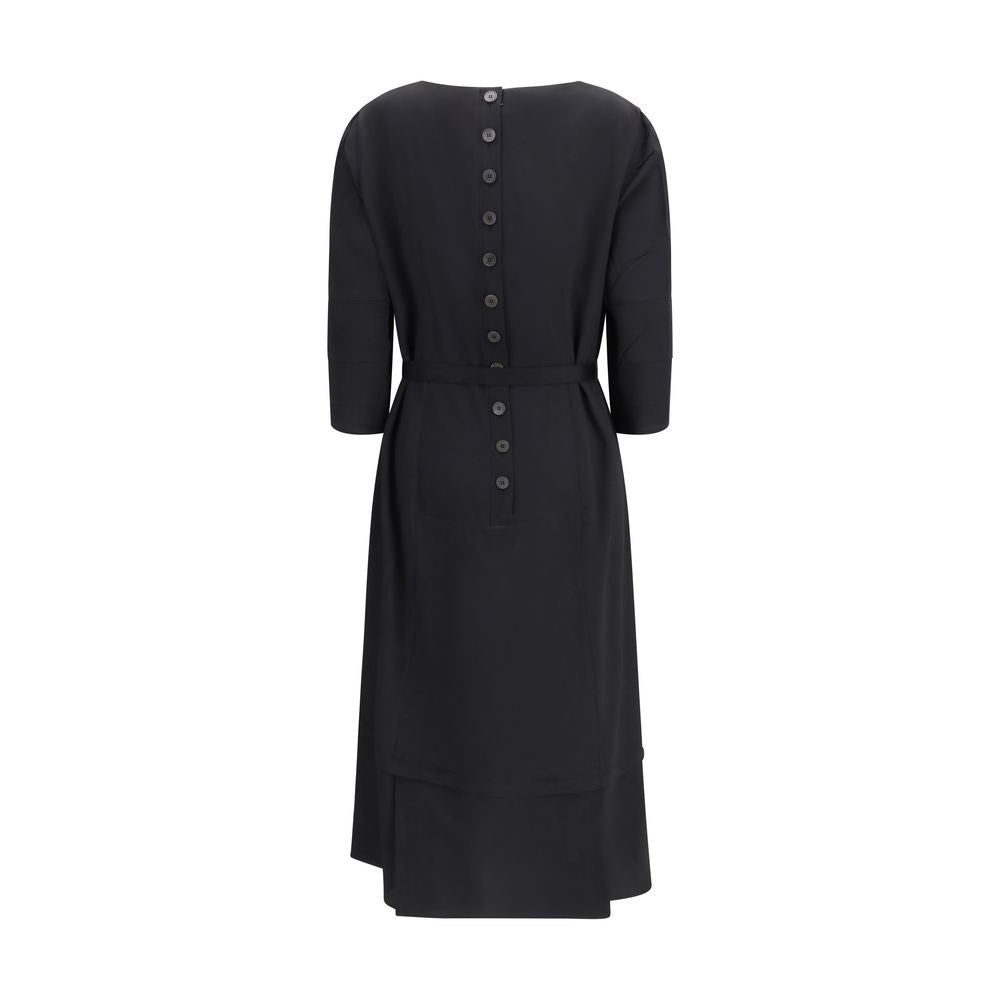 Prada Black Wool Casual Dress