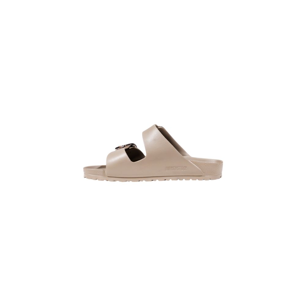 Birkenstock Beige Synthetic Flat Sandals
