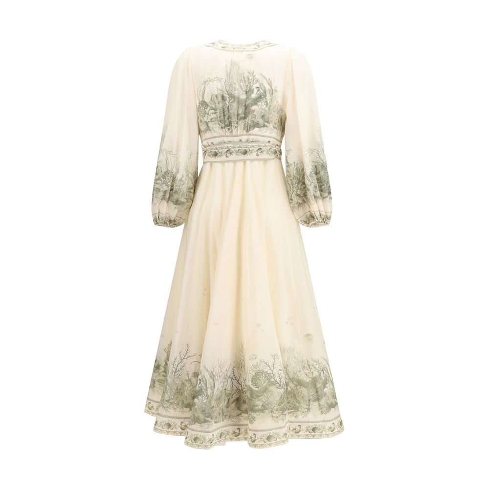 Zimmermann Multicolor Cotton Long Dress