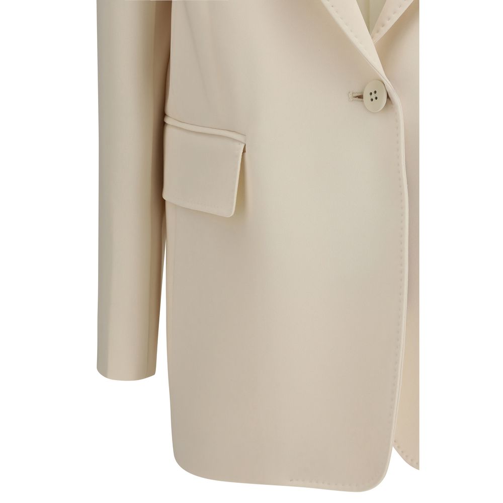 Max Mara Beige Triacetate Blazer