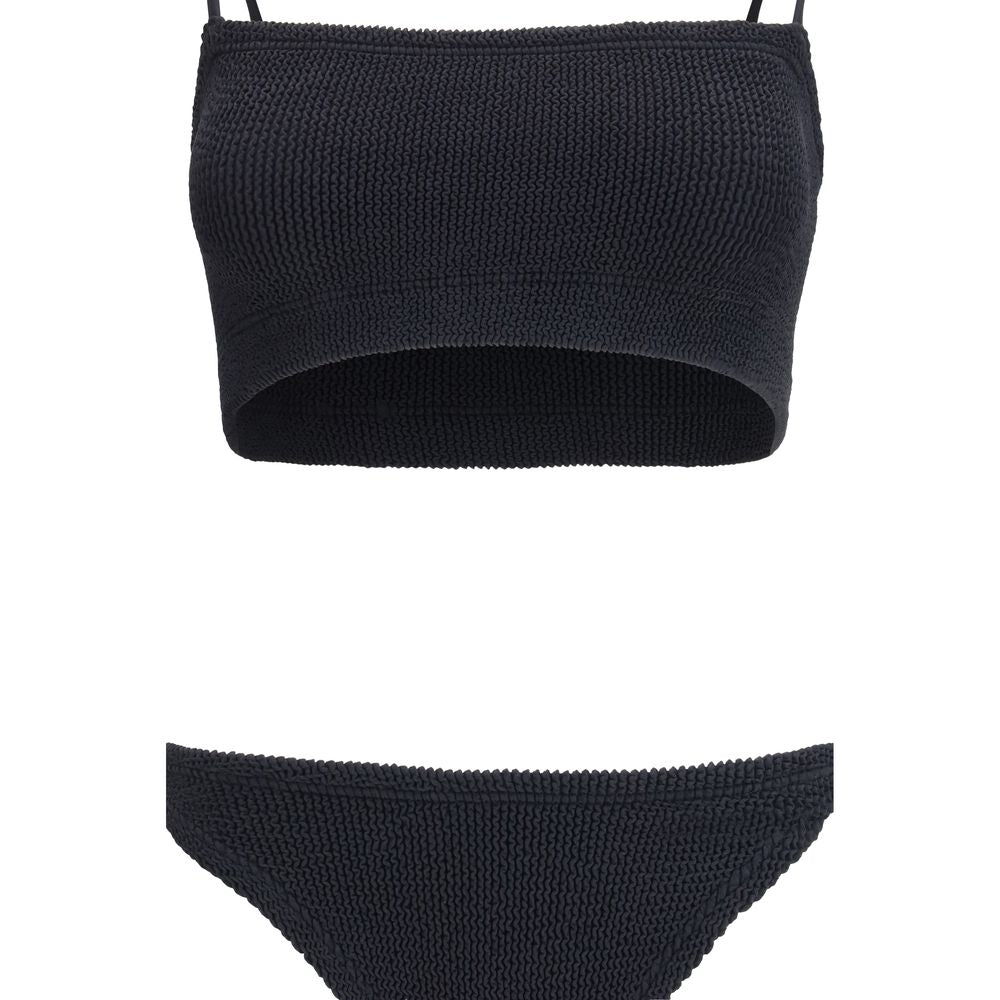 Hunza G Black Polyamide Bikini