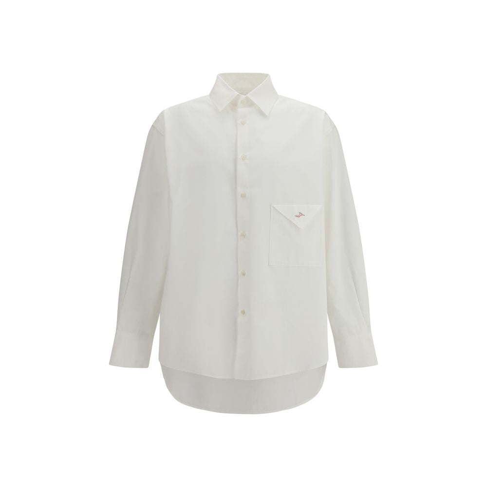 Jacquemus White Cotton Dress Shirt