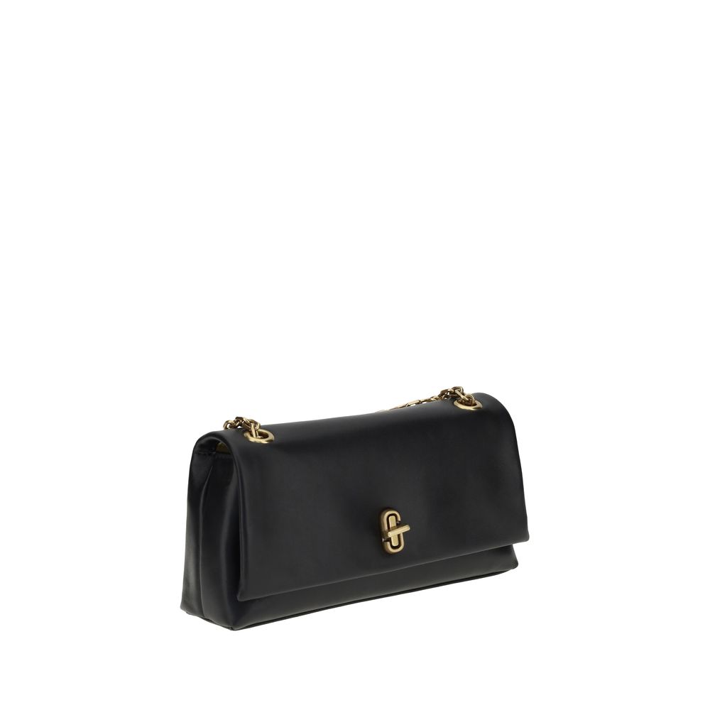 Marc Jacobs Black Calf Leather Bos Taurus Shoulder Bag