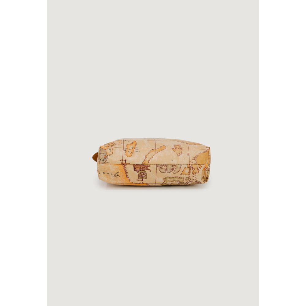 Alviero Martini Prima Classe Beige Polyester Clutch Bag