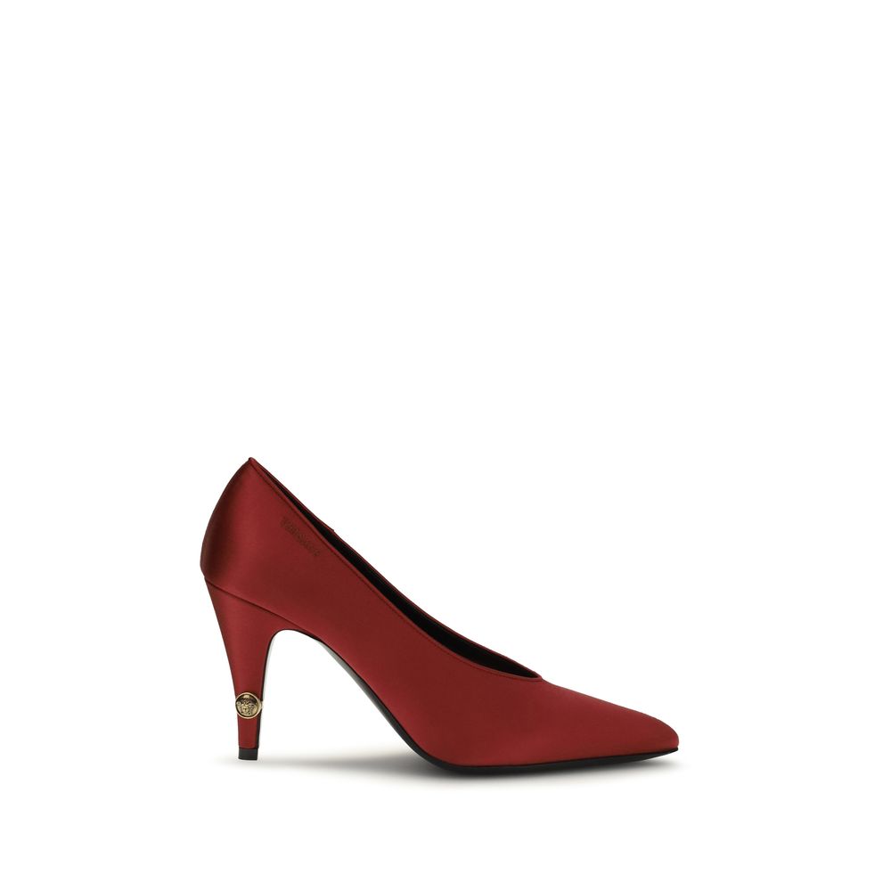 Versace Multicolor Viscose High Heel Pumps