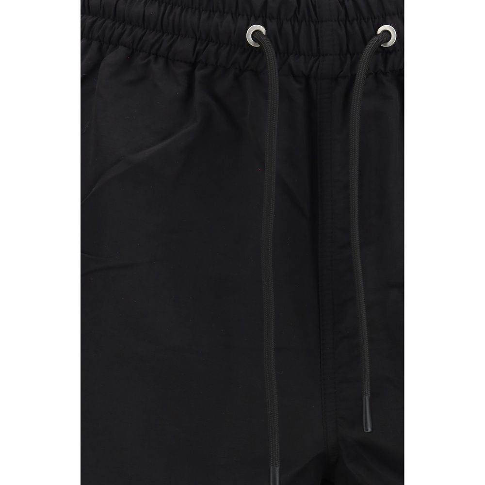 Sunflower Black Nylon Bermuda Shorts