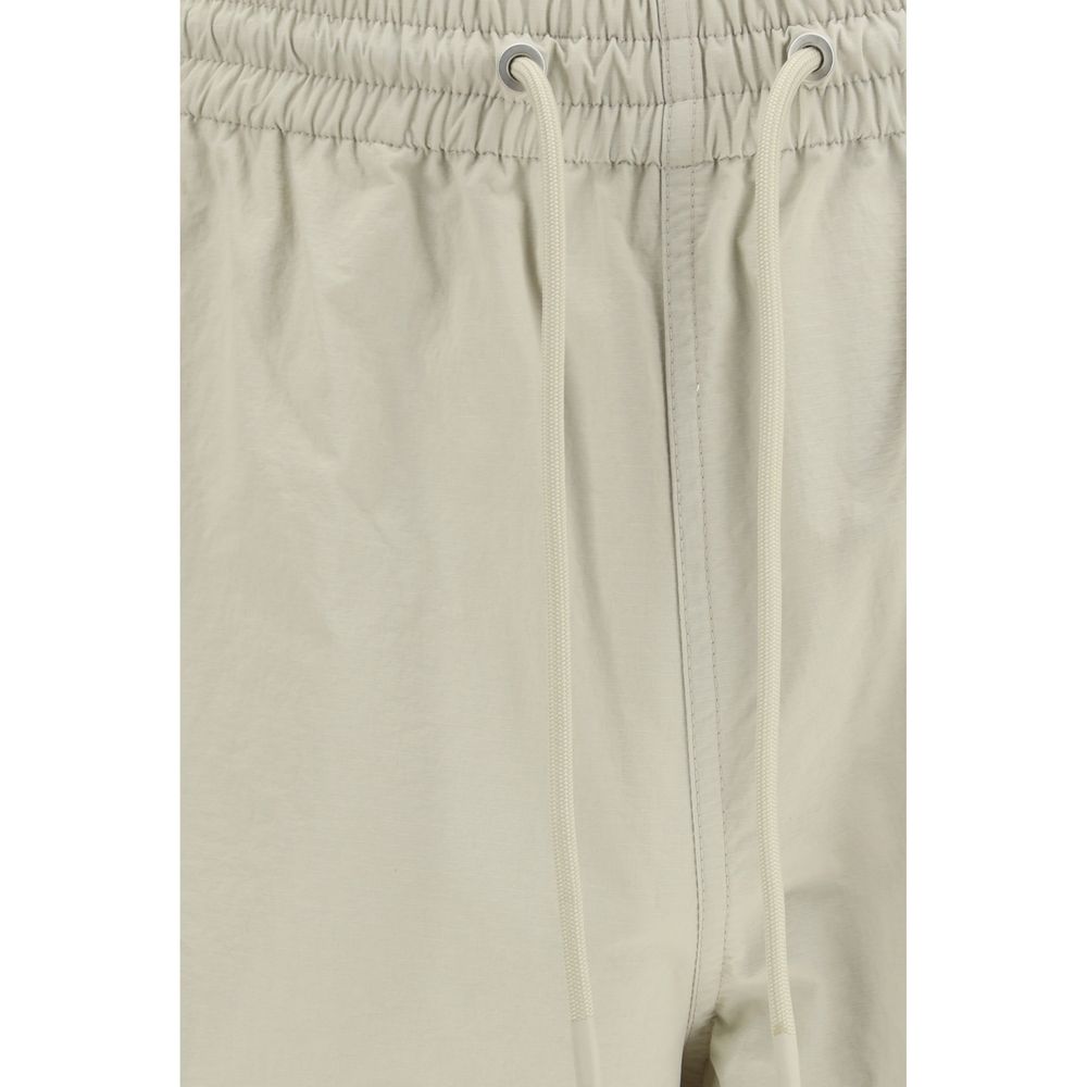 Sunflower Beige Nylon Bermuda Shorts