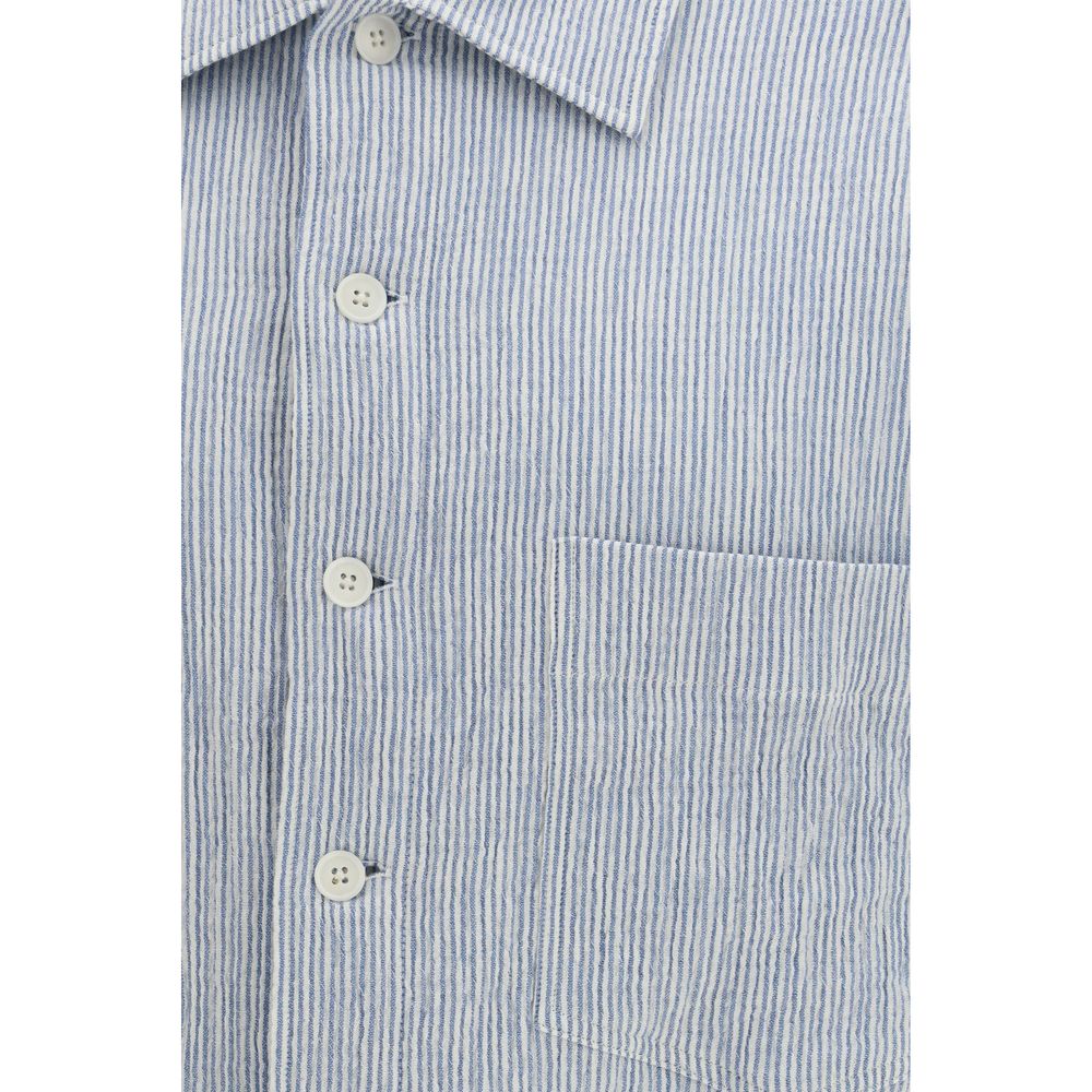 Sunflower Blue Cotton Shortsleeve Shirt
