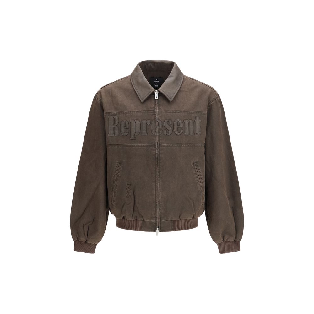 Represent Brown Cotton Bomber