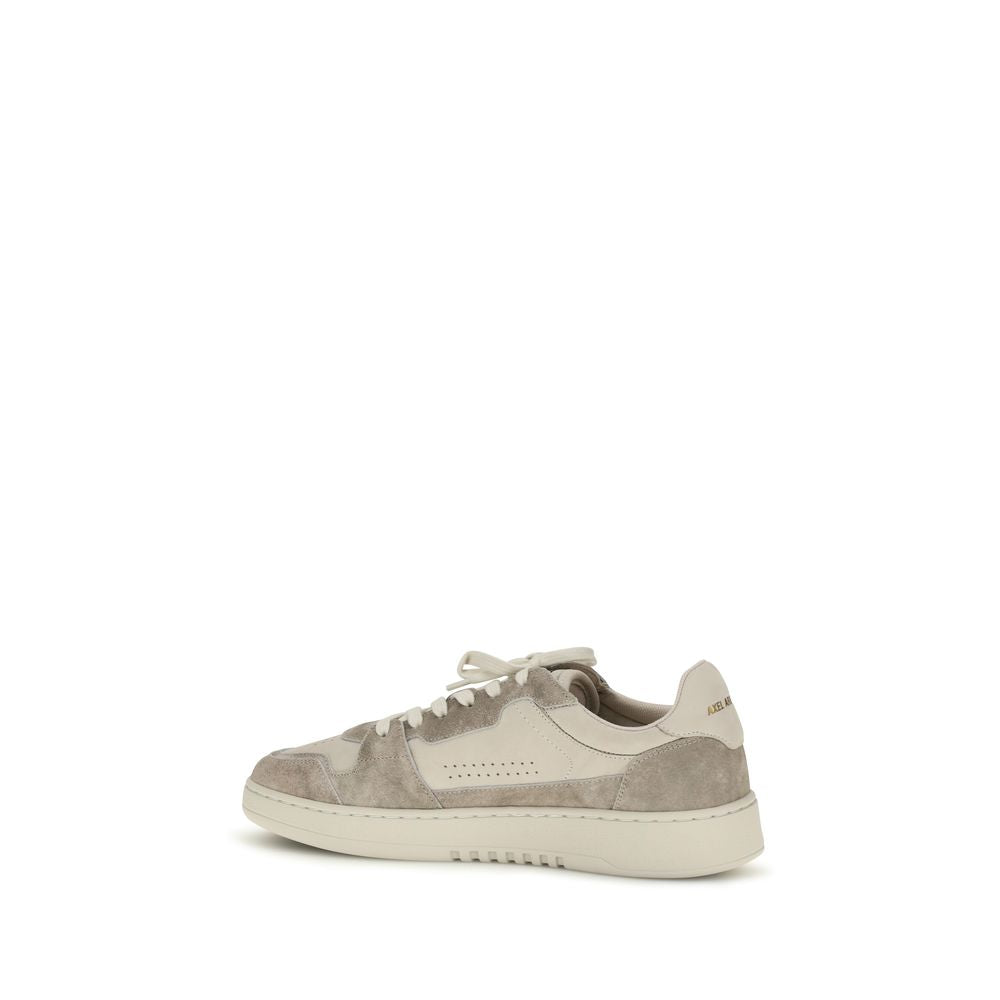 Axel Arigato Gray Calf Leather Bos Taurus Low Top Sneakers