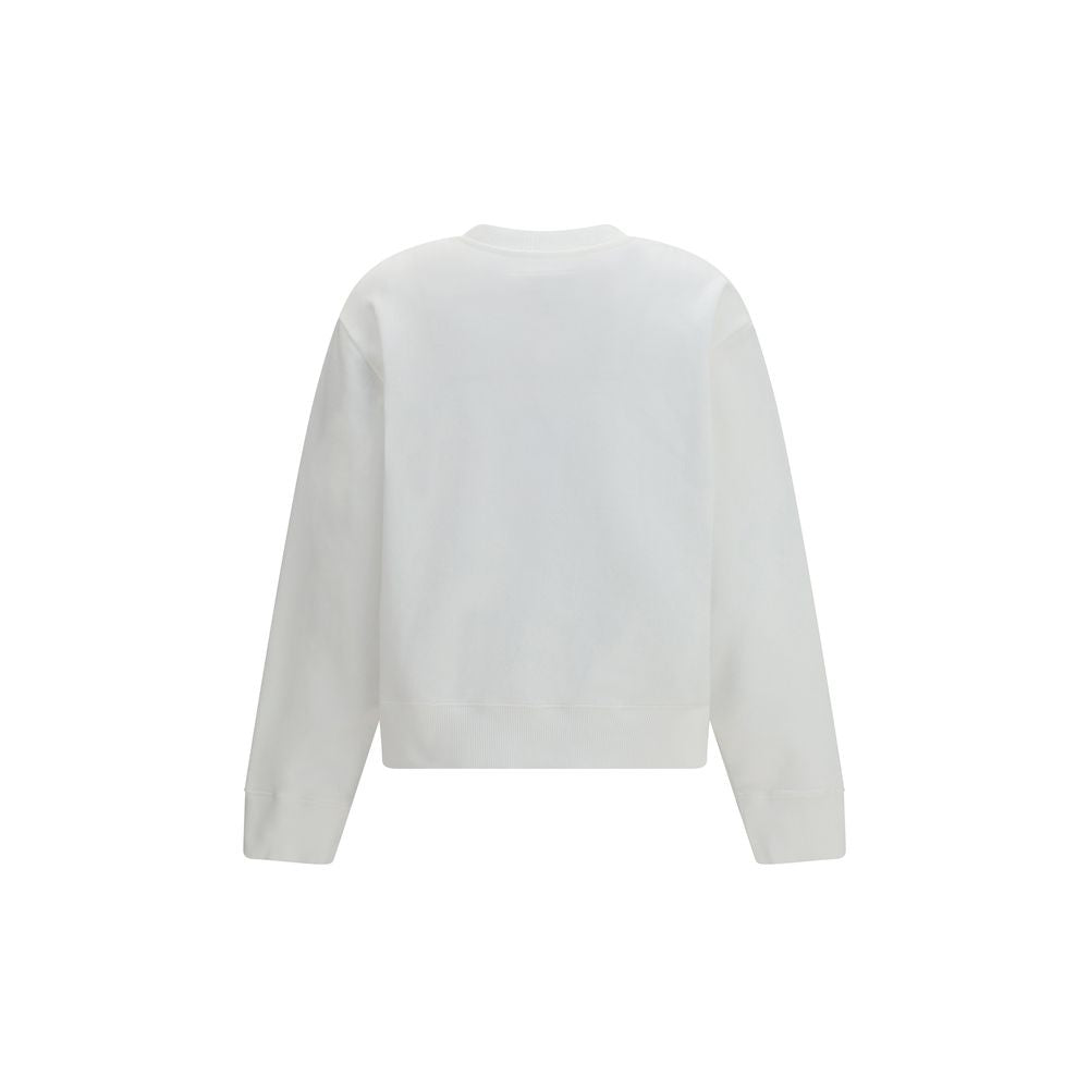MM6 White Cotton Sweatshirt