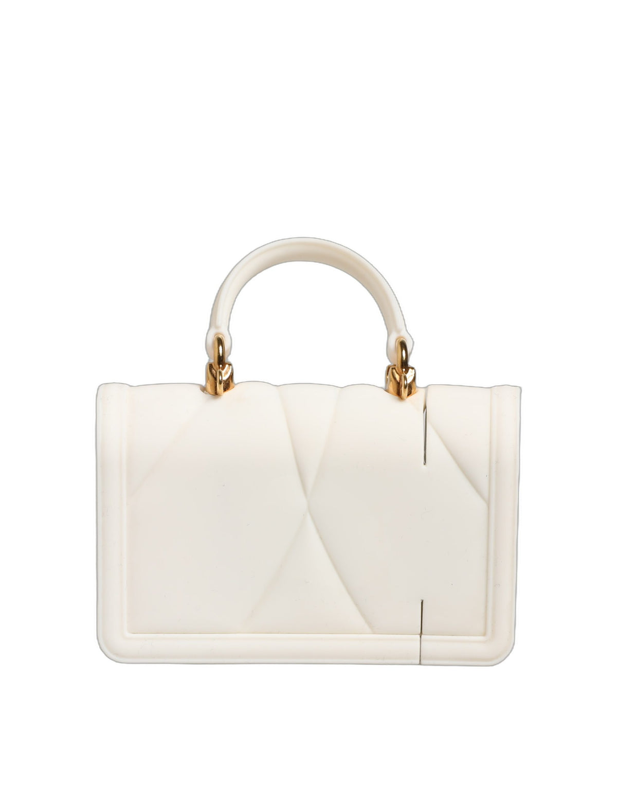 Dolce & Gabbana Case White Silicone Devotion Heart Cover Hand Bag Airpod