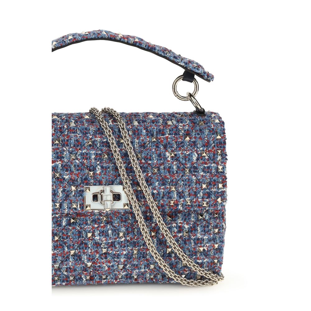 Valentino Garavani Blue Fabric Shoulder Bag