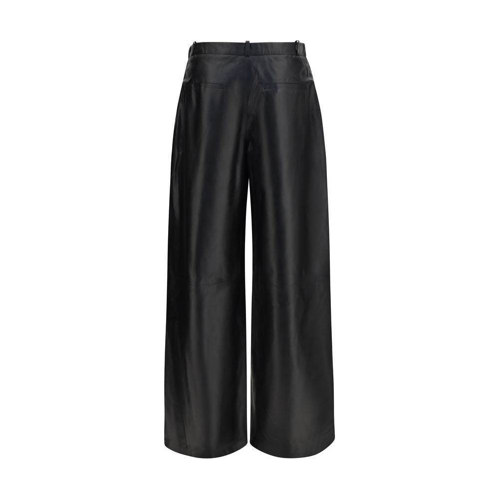 Arma Black Leather Pants
