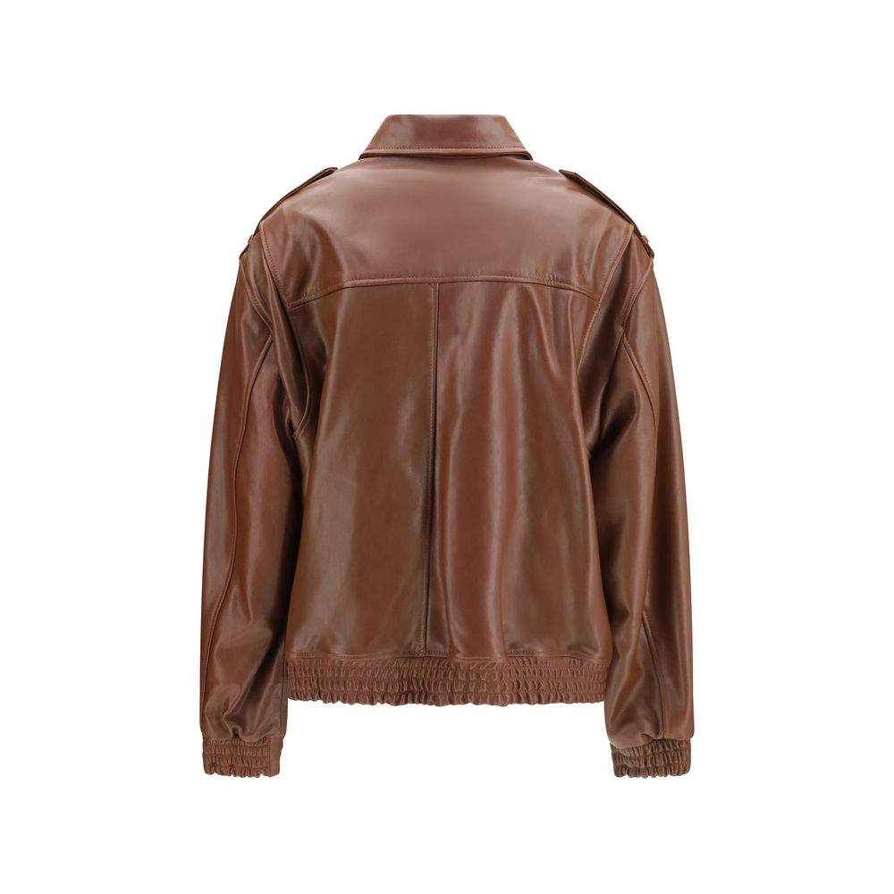 Arma Brown Lamb Ovis Aries Aries Full-Length Jacket
