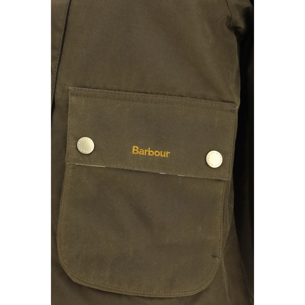 Barbour Bicolor Cotton Full-Length Jacket