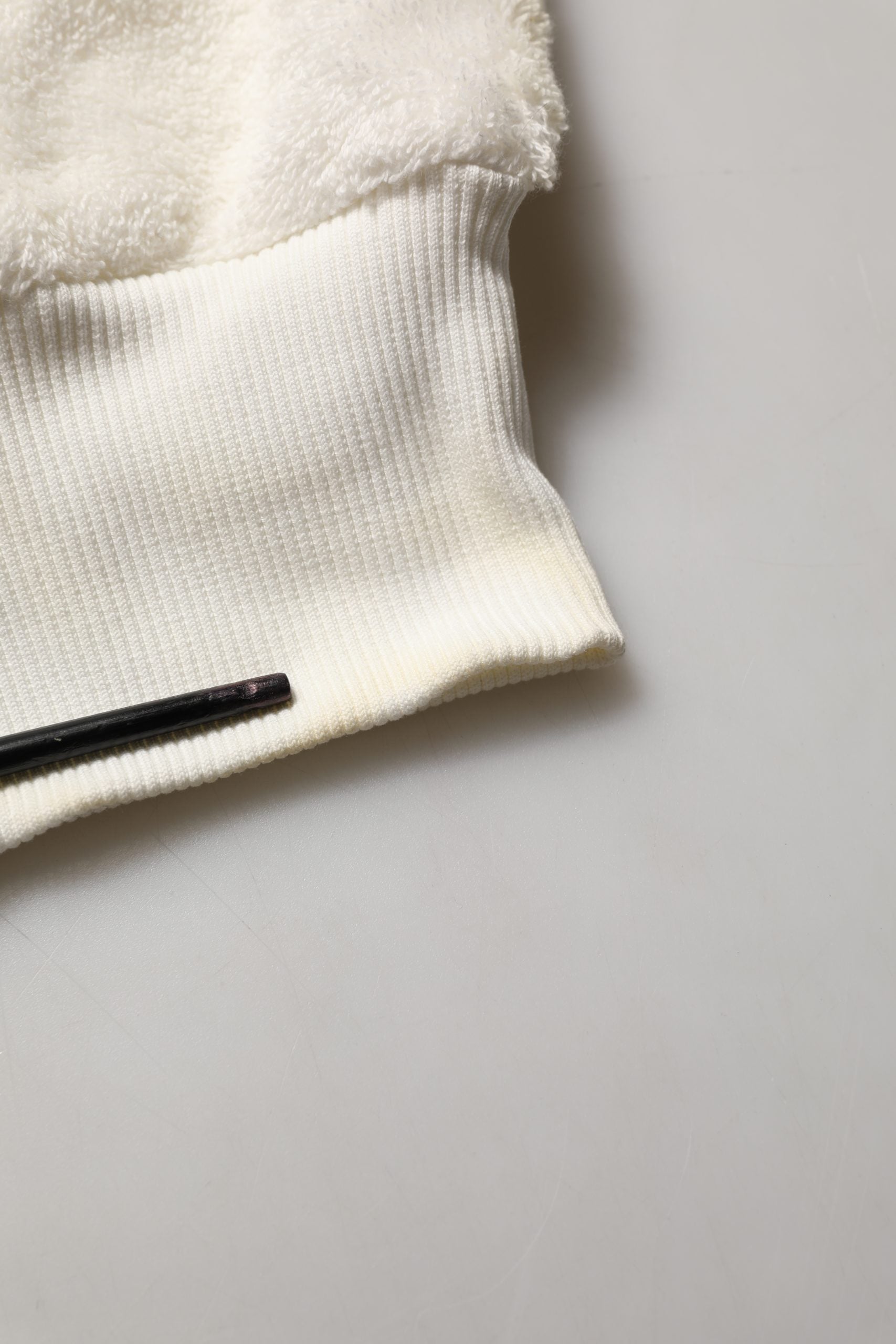 Dolce & Gabbana Off White Terry Cotton Plush Men Jogger Pants