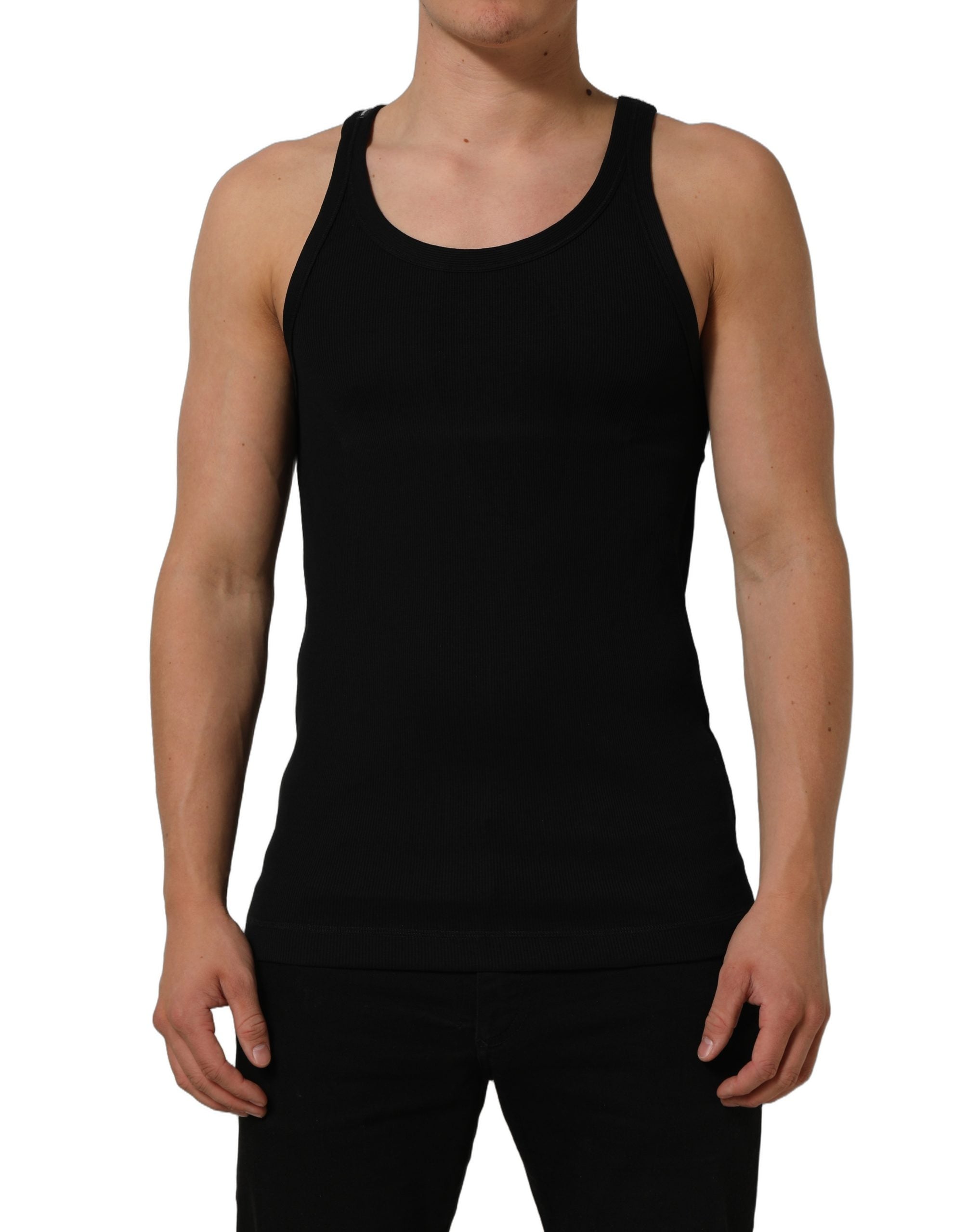 Dolce & Gabbana Black Tank Sleeveless Underwear Men T-shirt