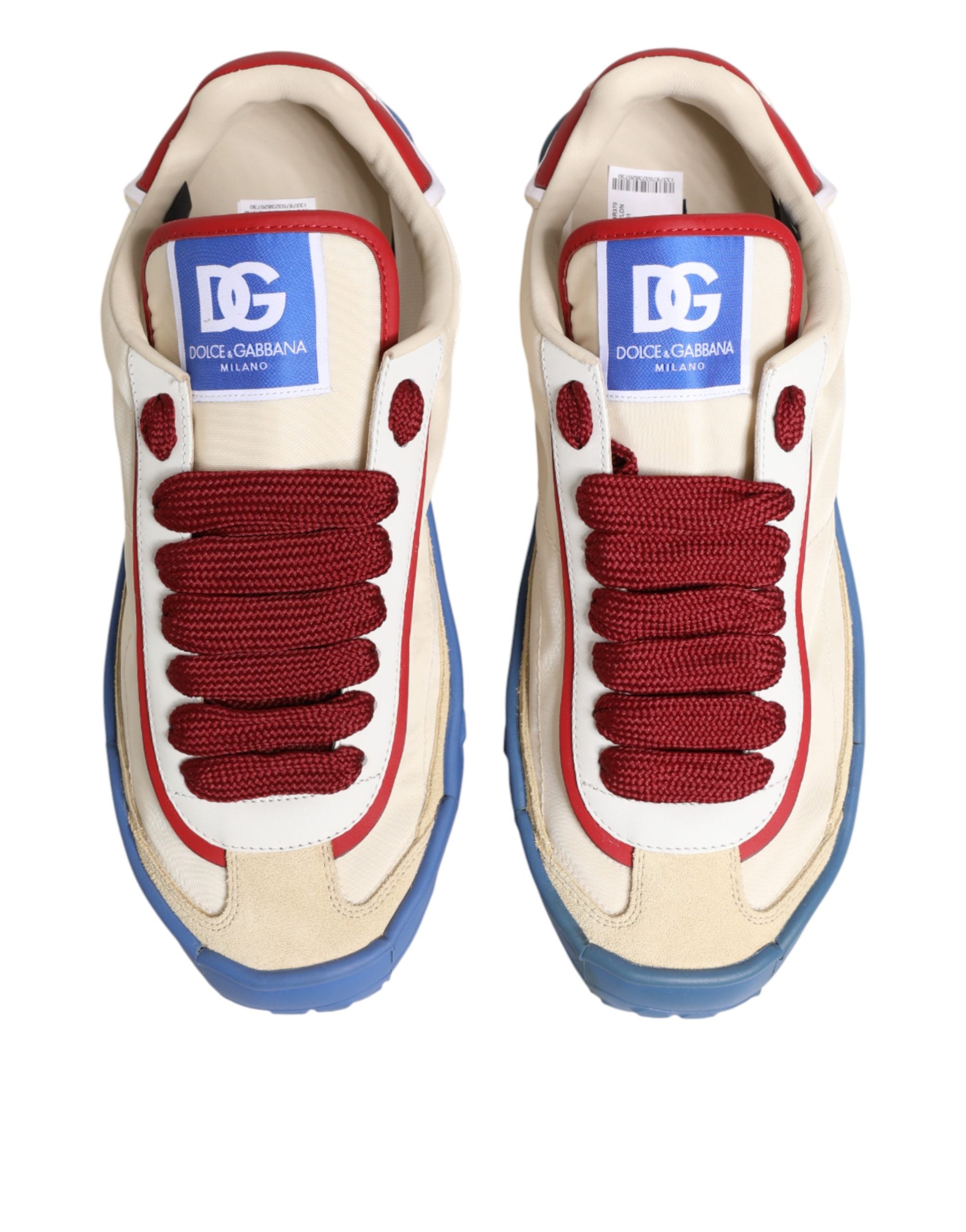 Dolce & Gabbana Multicolor Old Runner Lace-Up Sneakers Shoes