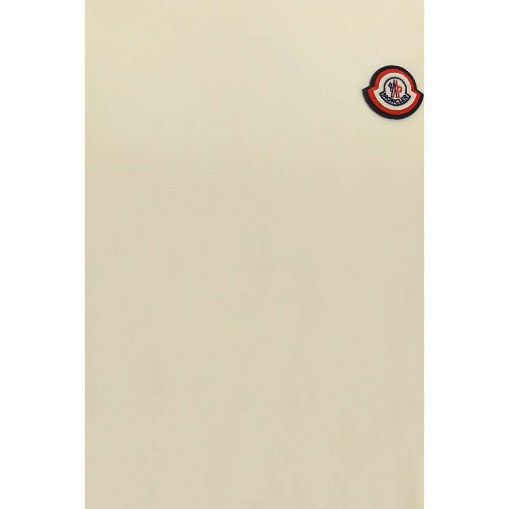 Moncler Beige Cotton T-Shirt