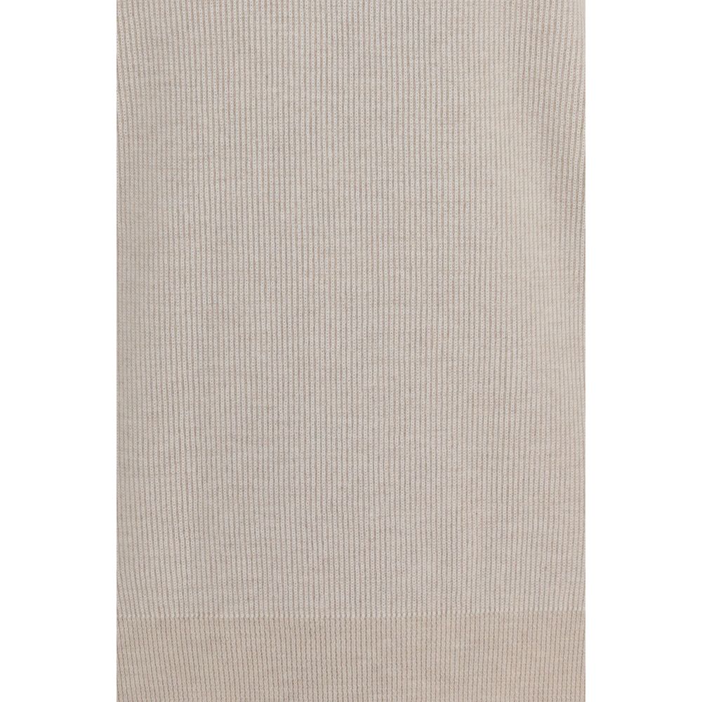 Brioni Beige Cashmere Turtleneck