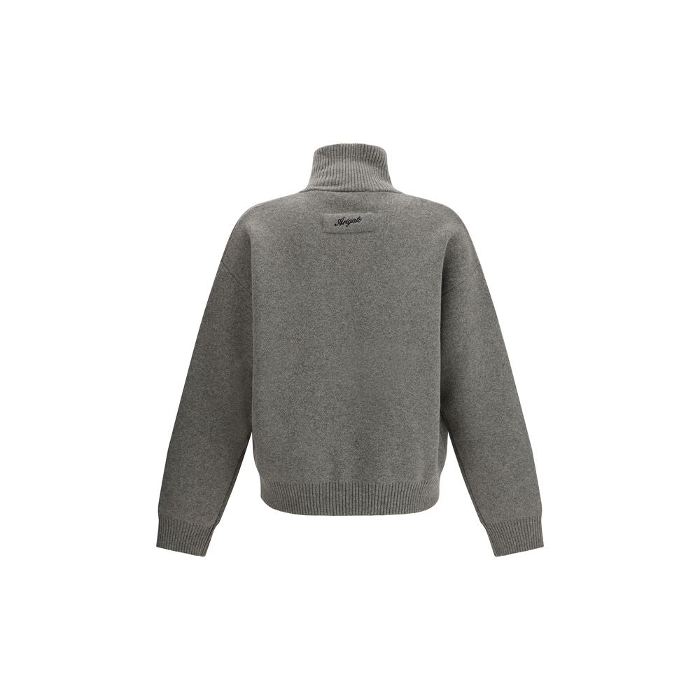 Axel Arigato Gray Wool Oves Aries Sweatshirt