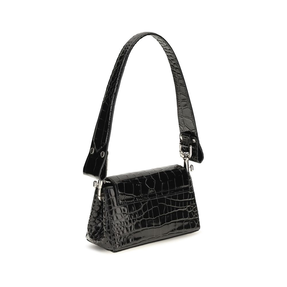 Vivienne Westwood Black Calf Leather Bos Taurus Handbag
