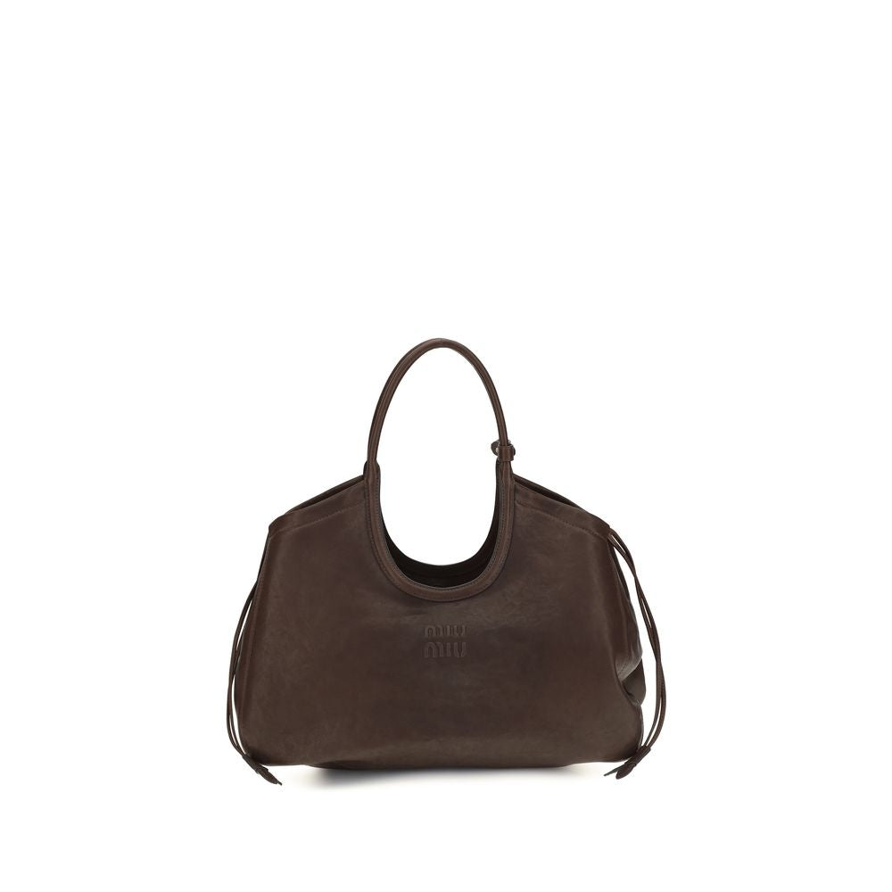 Miu Miu Brown Lamb Ovis Aries Handbag