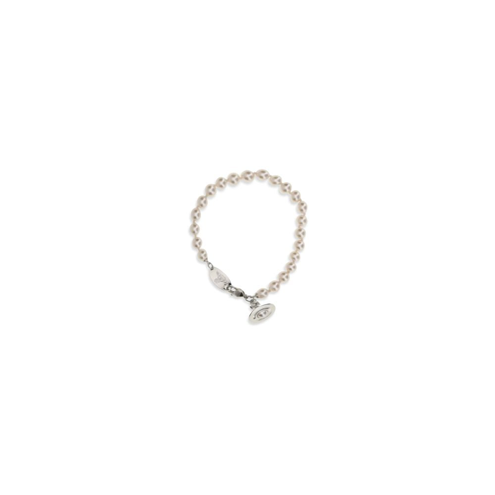 Vivienne Westwood Beige Brass Bracelet