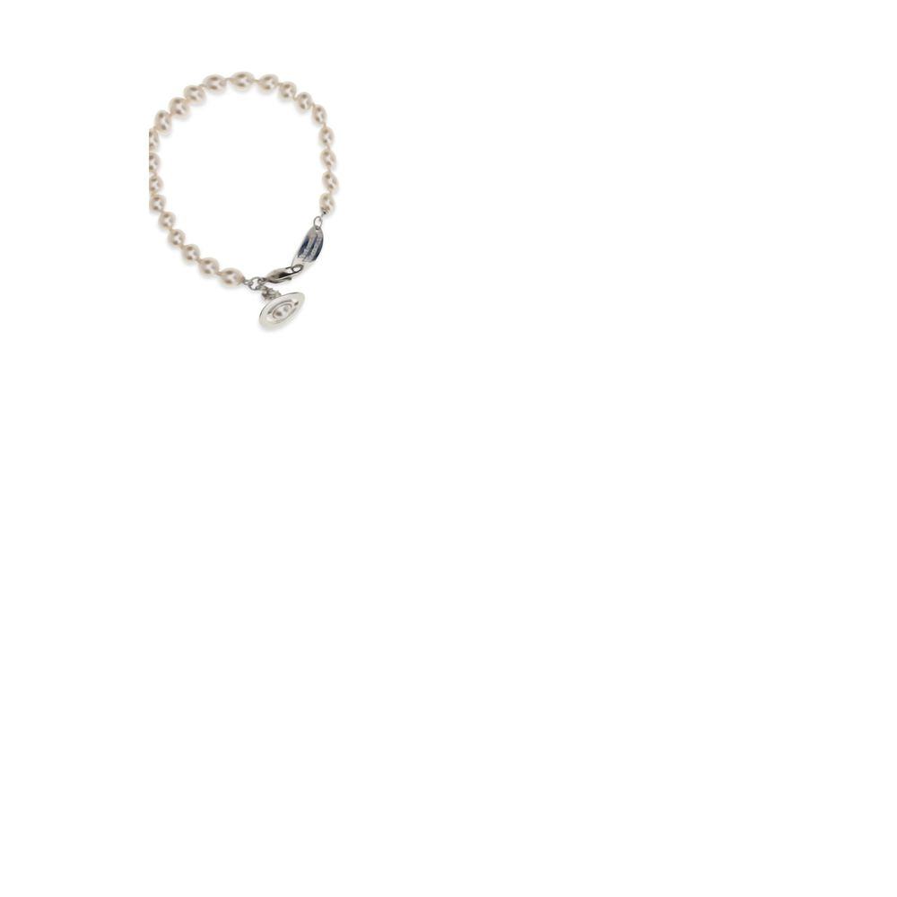 Vivienne Westwood Beige Brass Bracelet